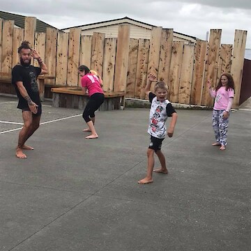 Outdoor fun at the Runanga