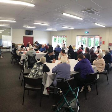 Kaumatua Fun Day with Gore High Students