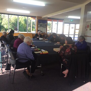 Kaumatua Health Day - housie