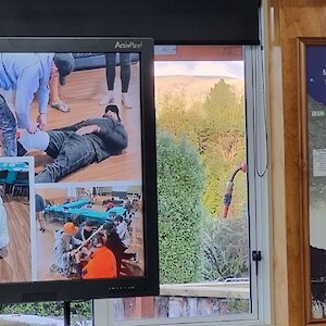 Presentation from Abby-Lee Evans about the Kaitiaki Whenua project.