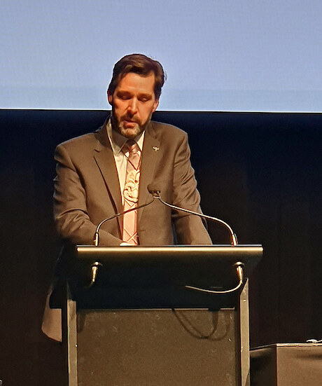 Dr Michael Stevens delivered a keynote address entitled, “Convergence Zones and Convergence Cultures: Ngāi Tahu and Southern Ocean World”